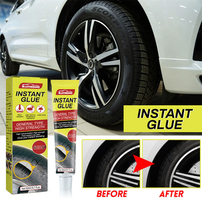 Instant Waterproof Repair Glue – Strong Rubber Adhesive for Tires, Soles & More