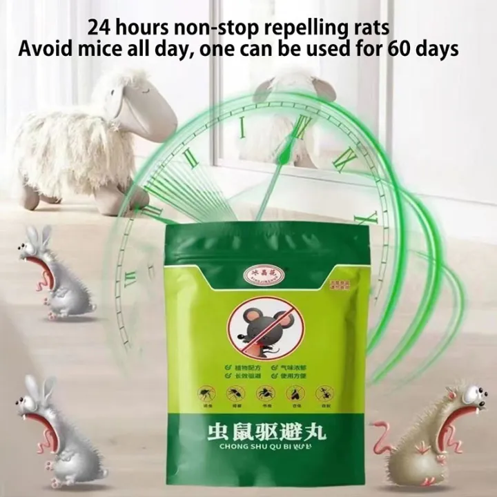 Natural Animal Repellent Garden Pills – Essential Oil Pest Deterrent for Outdoor Areas