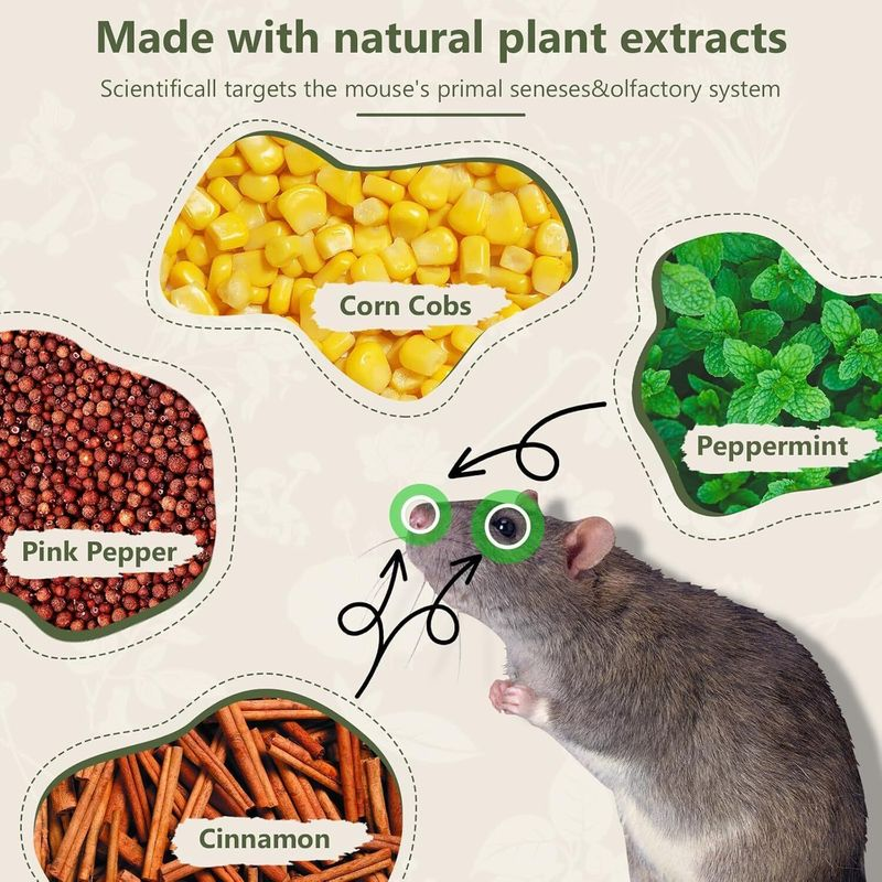Natural Animal Repellent Garden Pills – Essential Oil Pest Deterrent for Outdoor Areas